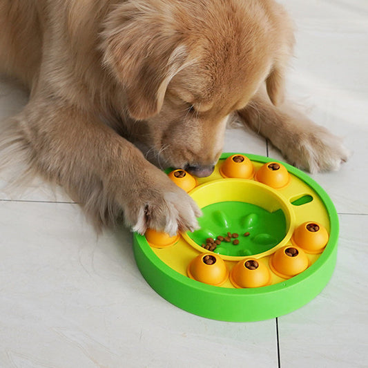 Dog Pets Puzzle Toys Slow Feeder | Interactive IQ-Boosting Food Dispenser for Dogs