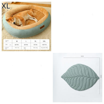 Removable and Washable Dog Bed Warm Cat Bed for Sleeping | Soft and Cozy Pet Bed