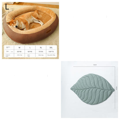 Removable and Washable Dog Bed Warm Cat Bed for Sleeping | Soft and Cozy Pet Bed