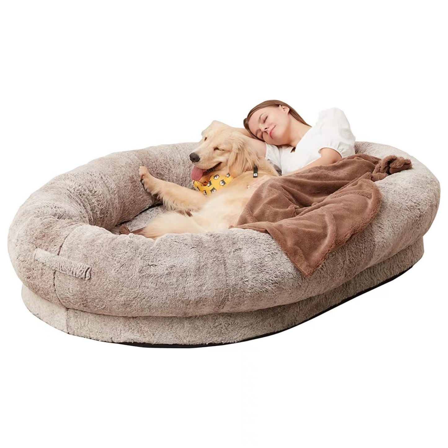 Oversized Person Dog Bed | Removable and Washable Bed for Large Dogs