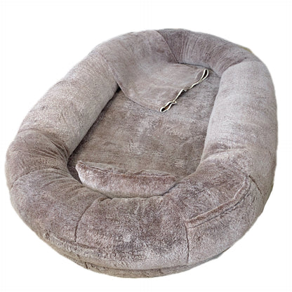 Oversized Person Dog Bed | Removable and Washable Bed for Large Dogs