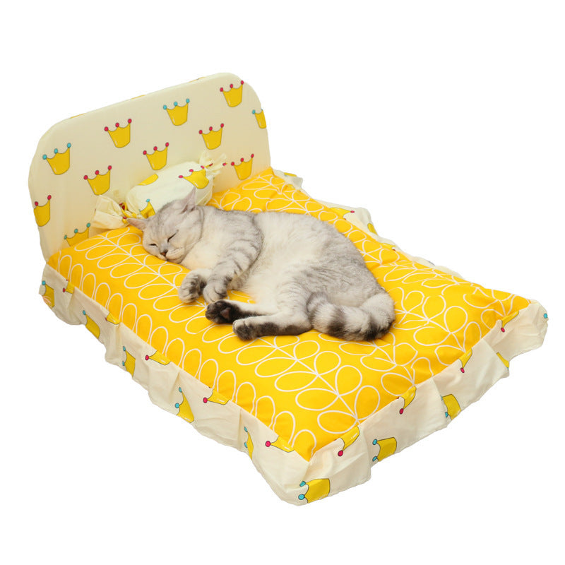 Teddy Small Dog Pet Bed | Cozy and Comfortable Bed for Small Pets