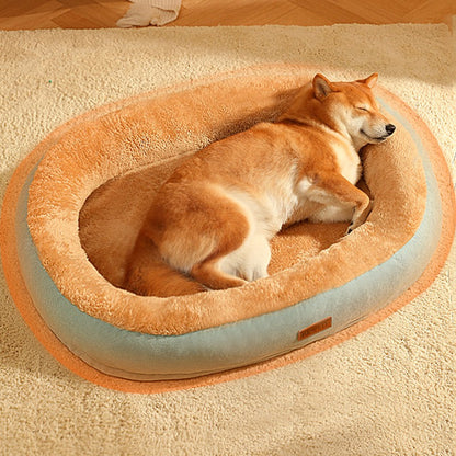 Removable and Washable Dog Bed Warm Cat Bed for Sleeping | Soft and Cozy Pet Bed