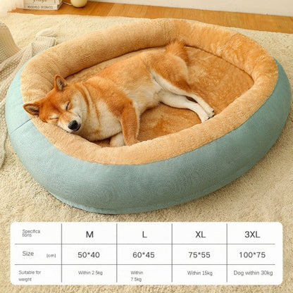 Removable and Washable Dog Bed Warm Cat Bed for Sleeping | Soft and Cozy Pet Bed