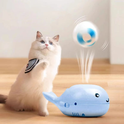 Whale Whirlwind Cat Health Toy | Engaging & Stimulating Toy for Cats