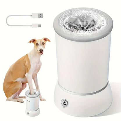 Paw Magic Cleaner | Quick & Quiet Pet Paw Washer for Clean Paws