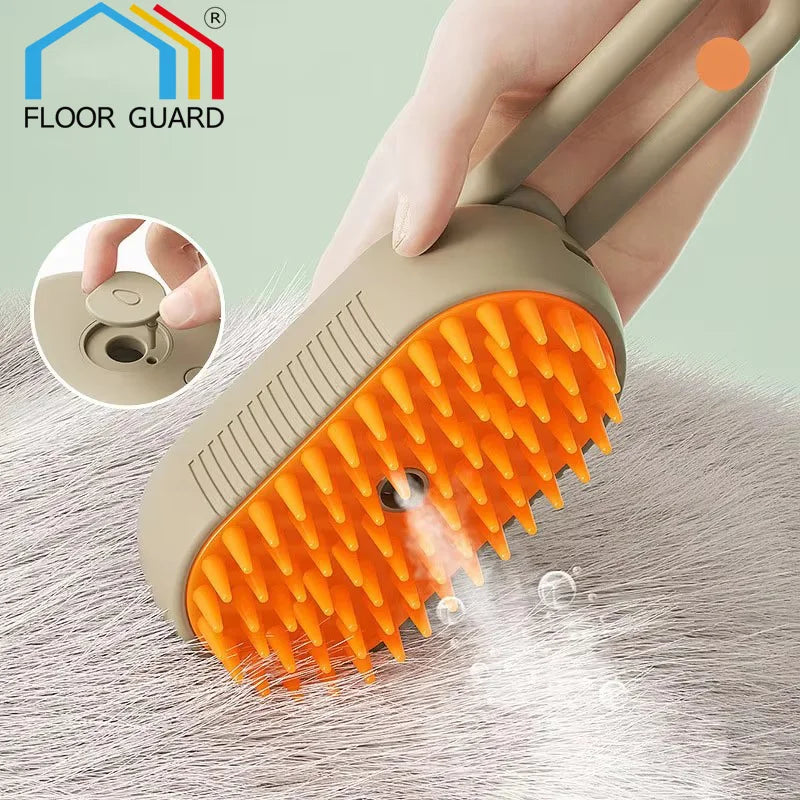 Gentle Paws Steam Brush | Innovative Grooming Tool for Dogs & Cats